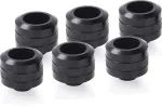 &Uuml;hendus Alphacool Eiszapfen PRO 16mm HardTube fitting G1/4, must v., 6 tk