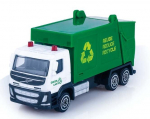 M&auml;nguasja pr&uuml;giauto MSZ Volvo Garbage Truck 67377M, valge v./roheline v.
