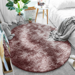 Vaip Strado Shaggy Ombre, roosa v., 140 cm x 140 cm