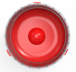 Jooksuratas n&auml;riliste jaoks Zolux Rody 3 Grenadine, 14 cm x 8.5 cm x 14 cm, punane