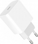 Telefoni laadija Denmen DC06, USB-C, valge v., 20 W