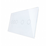 Valgustuse regulaator Feelspot FSSD232W 47-00111, maandusega, valge