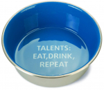 Kauss loomale Beeztees Talents, 16 cm x 16 cm x 5.5 cm, sinine/h&otilde;be