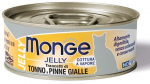 Kassi m&auml;rgtoit Monge Jelly Adult, tuunikala, 0.08 kg