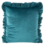 Dekoratiivpadjap&uuml;&uuml;r JIU-08, tume t&uuml;rkiissinine v., 45 cm x 45 cm