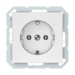 Pistikupesa Vilma QR1000 RP16-002-02, maandusega, matt valge