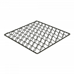 Kuumade roogade kandik Metaltex Spiral Pot Stand, 18 cm x 18 cm, Must