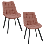 Toolide komplekt Akord SJ.22, matt, roosa v., 43 cm x 50 cm x 90.5 cm, 2 tk