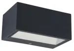 &Otilde;ue seinavalgusti Lutec Gemini, 10.5W, LED, IP54, tumehall v., 6.5 cm x 8.9 cm