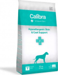 Kuiv koeratoit Calibra Veterinary Diets Hypoallergenic Skin & Coat Support, l&otilde;he/kartul, 12 kg