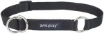 Kaelarihm koertele Amiplay Basic, must v., 350 - 500 mm x 20 mm, L