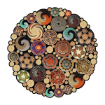 Vaip Conceptum Hypnose HMNT971, mitmev&auml;rviline, 60 cm x 60 cm