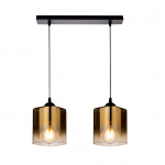 Valgusti rippuv Candellux Lighting Serena, E27, 2 x 40 W, must v.