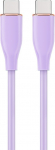 Juhe Gembird Premium silicon USB Type-C Male, USB Type-C Male, 1.5 m, violetne