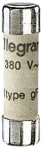 Kaitse Legrand 6A Type gG Cylindrical Cartridge Fuse, 250 V, 6 A