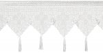 P&auml;evakardin Martha FZY3-01, valge v., 150 cm x 30 cm