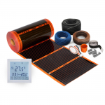 K&uuml;ttematt Thermoval PTC 120/2/ TVT 31 WiFi, 0.5 m x 4 m, 2 m&sup2;, 240 W, 230 V