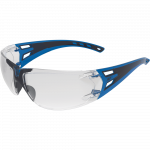 Kaitseprillid JSP Forceflex FF3, l&auml;bipaistev v./sinine v./must v.