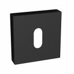 Ukse lukuaugu kate Kuchinox LK1_901A, must v., 5 cm x 5 cm