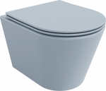 WC-pott, seinapealne Mexen Rico Rimless, kaanega, 360 mm x 480 mm