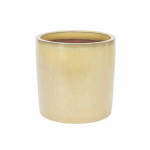 Lillepott Domoletti GG.6694.018 CL.GI.442, keraamiline/savi, kollane