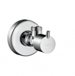 Klapp Hansgrohe S, 1/2 tolli - v&auml;liskeere, kroom