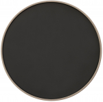 Taldrik prae Verlo Minimal, &Oslash; 28 cm, must v.