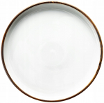 Taldrik magustoidu Verlo Slow, &Oslash; 20 cm, pruun v./valge v.