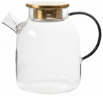 Teekann koos kurnaga Homla Kubbe, 1.8 l, l&auml;bipaistev v.