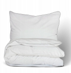 Voodipesukomplekt Multitex Gold Line, valge v., 70 x 80 cm, 200 x 220 cm