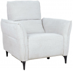 Allalastava seljatoega tugitoolid Home4you Miami 17473, helebeež, 92 cm x 95 cm x 99 cm