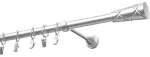 Kardinapuu Olimp Genua, 200 cm, &Oslash; 19 mm, matt kroom v.