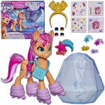 M&auml;ngukujuke, koos tarvikutega Hasbro My Little Pony Sunny Starscout Crystal Adventure, 8 cm, mitmev&auml;rviline