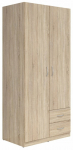 Riidekapp Casao, pruunikas v., 54 cm x 91 cm x 197 cm