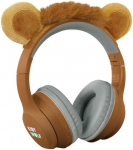 Juhtmeta k&otilde;rvaklapid lastele KidyWolf KidyEars Lion, pruunikas v.