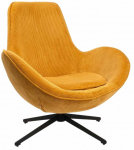 Tugitool Homla Lunaire 231987, sinep v., 76 cm x 86 cm x 87 cm