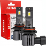 Autopirn AMiO X4 Aviator Canbus, led, valge v./must v., 12 V
