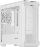 Arvuti korpus Genesis Irid 503 ARGB, valge v.