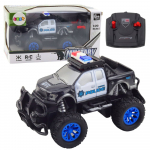 Rc politseiauto Lean Toys Military, 1:20, must
