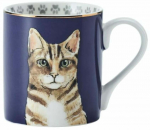 Tass Mikasa Cat, sinine v., 0.280 l