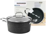 Kastrul Fackelmann CROSSROAD, &Oslash;24 cm, 4 l, must v.