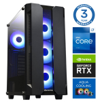 Statsionaarne arvuti Intop Intel Core i7-14700F, DDR5 32 GB, SSD 1 TB, NVIDIA GeForce RTX 5050 8 GB GDDR6