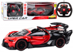 Rc kergs&otilde;iduk Lean Toys Super Car, 1:12, must v./punane v.