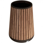 Lillepott Keter Deco Conic Planter, plastik, 51 cm x 51 cm, &Oslash; 51 cm, pruun v.