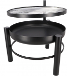 L&otilde;kkealus Esschert Design Fancy Flames With BBQ Grid, 66 cm x 78 cm x 69 cm