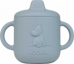 Tilaga tass Moomin 6043, 150 ml, 3 aastat, silikoon, sinine v.