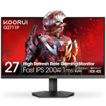 Monitor Koorui G2711P, MG27H11F3, IPS, 200 Hz, FHD, 27"