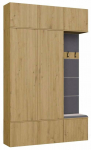 Esiku m&ouml;&ouml;blikomplekt Haga III, sise, hall v./artisan oak v.