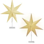 J&otilde;uludekoratsioon "T&auml;rn" Christmas Touch LED-valgustusega, 65 cm, valge v./(v&auml;rv/disain valitakse juhuslikult)