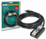 Juhe Digitus USB A Male / A Female USB 2.0 A female, USB 2.0 B male, 5 m, must